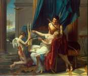 David Jacques-Louis Sappho and Phaon  - Hermitage